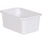 Teacher Created Resources Storage Bin, Plastic, White, 6 PK 20399 - alternate 2